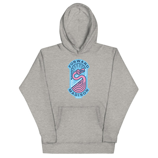 Forward Madison FC Crest Cotton Heritage Premium Hoodie Carbon Grey