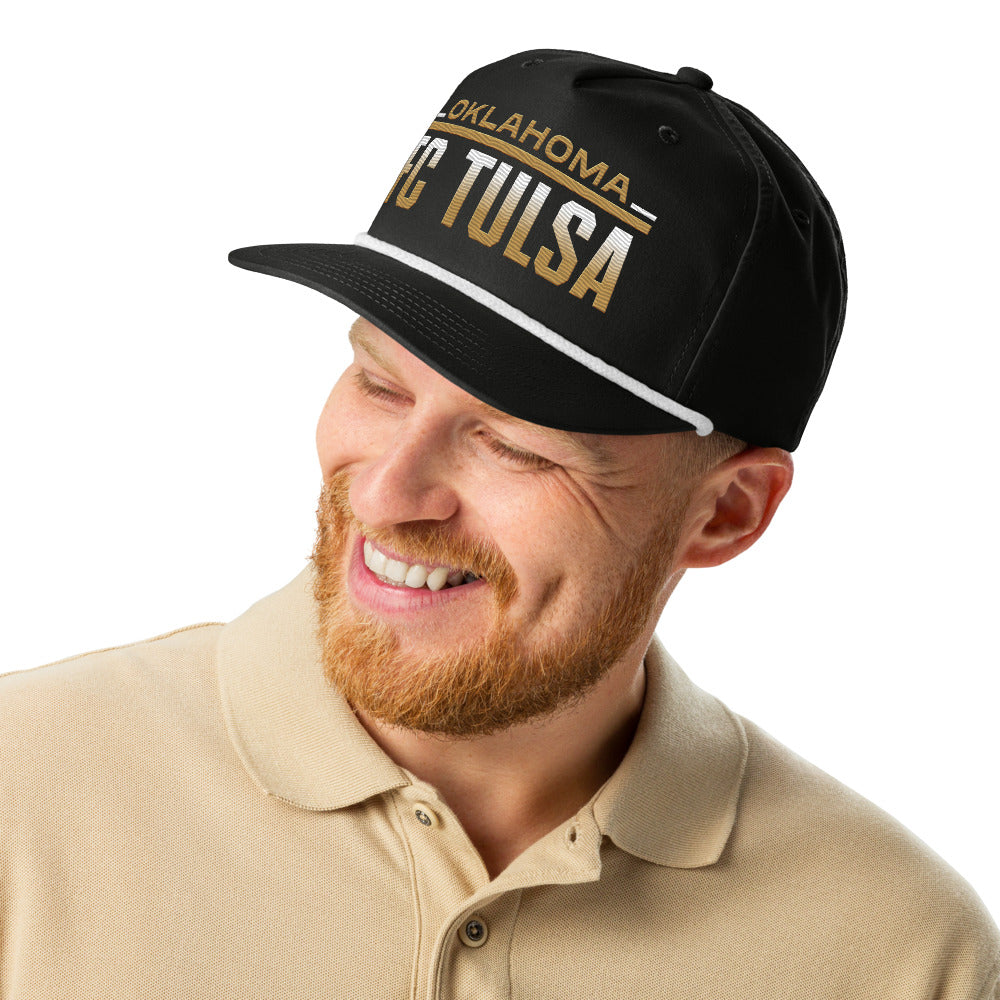 FC Tulsa Embroidered Team Fade Rope Cap