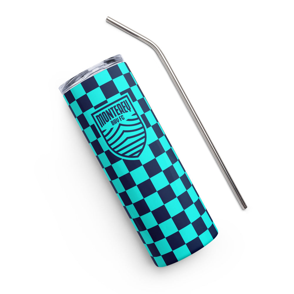 Monterey Bay FC Checkmate Stainless Steel Tumbler