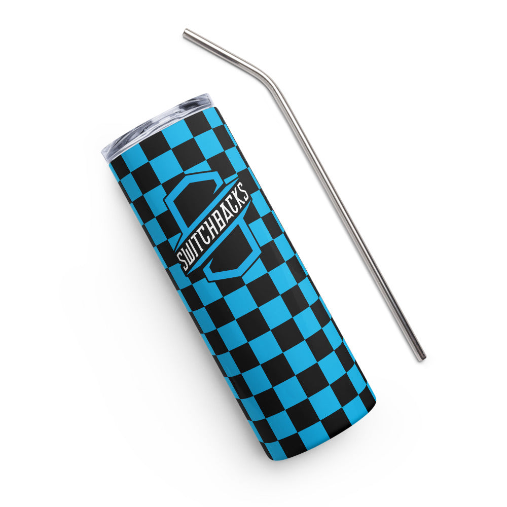 Colorado Springs Switchbacks Checkmate Stainless Steel Tumbler