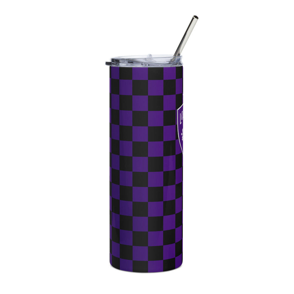 Louisville City FC Checkmate Stainless Steel Tumbler