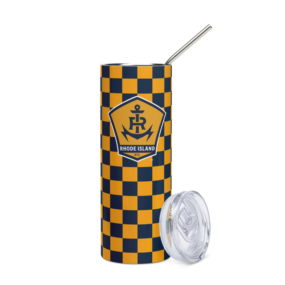 Rhode Island FC Checkmate Stainless Steel Tumbler