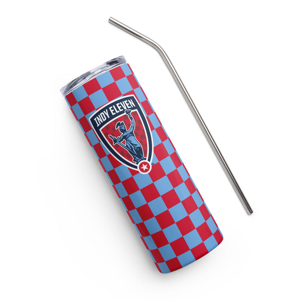 Indy Eleven Checkmate Stainless Steel Tumbler