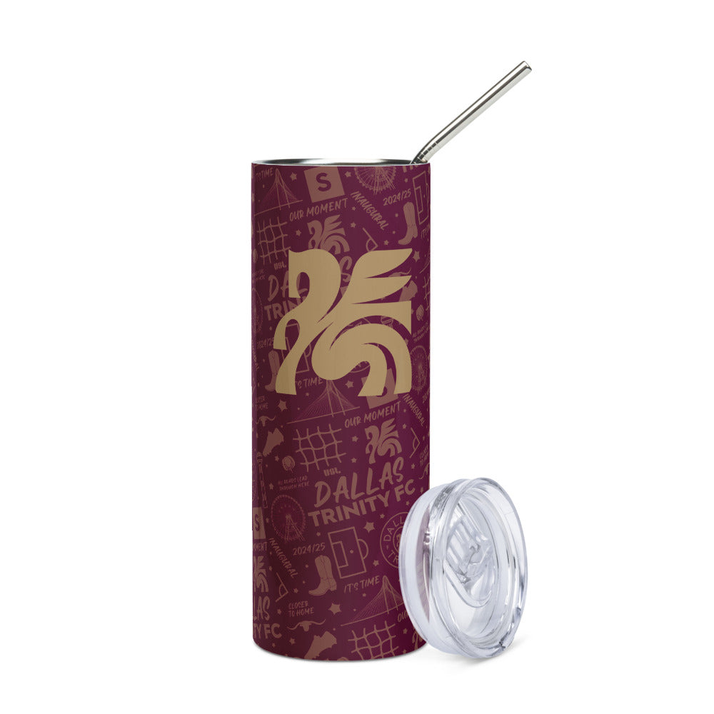 Dallas Trinity FC Tapestry Stainless Steel Tumbler