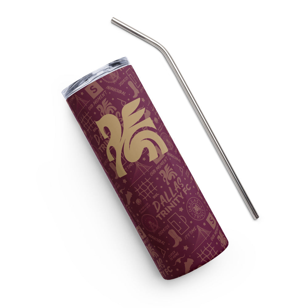 Dallas Trinity FC Tapestry Stainless Steel Tumbler