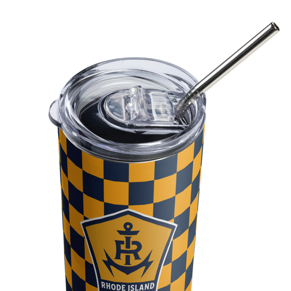 Rhode Island FC Checkmate Stainless Steel Tumbler