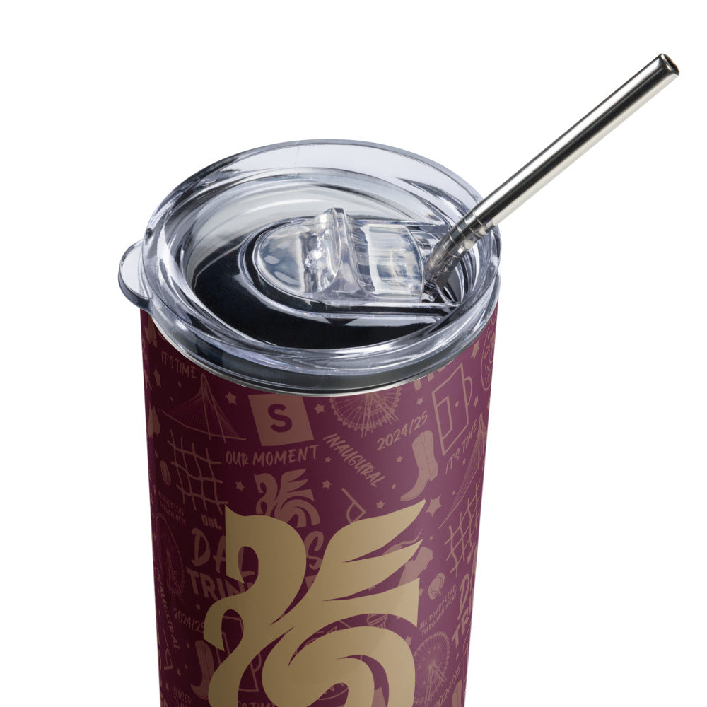 Dallas Trinity FC Tapestry Stainless Steel Tumbler