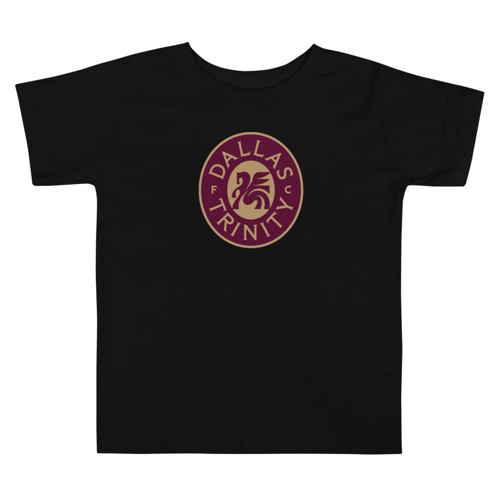 Dallas Trinity FC Crest Toddler T-Shirt Black