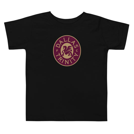 Dallas Trinity FC Crest Toddler T-Shirt Black