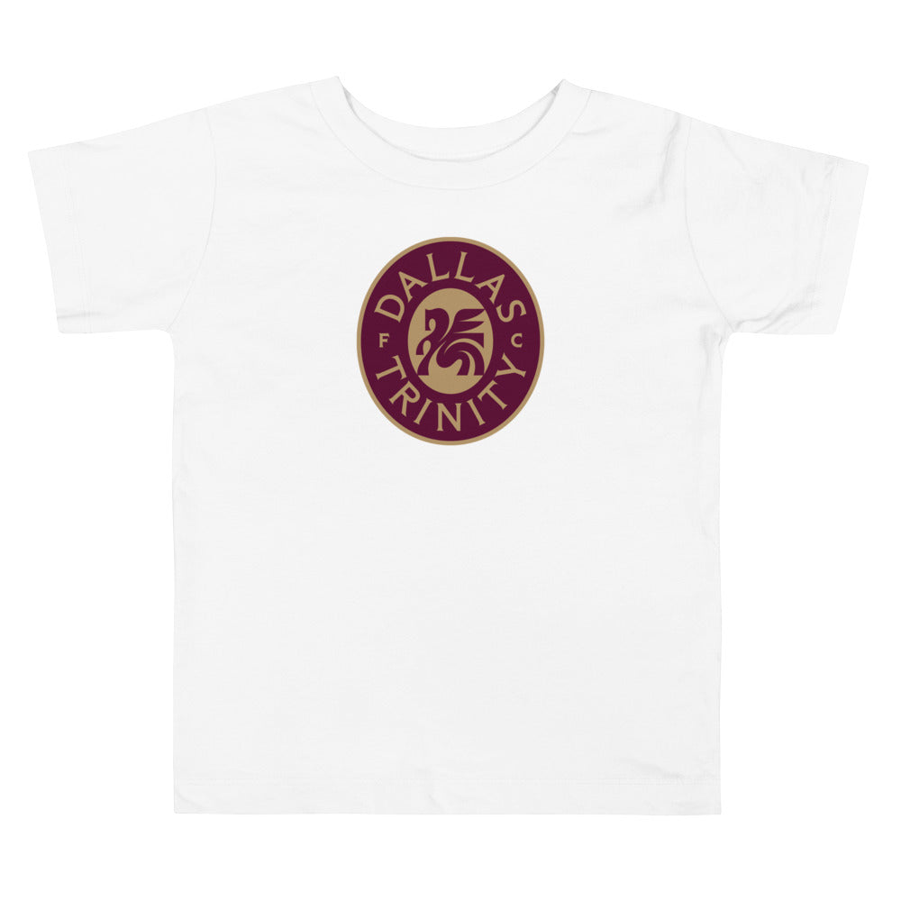 Dallas Trinity FC Crest Toddler T-Shirt White