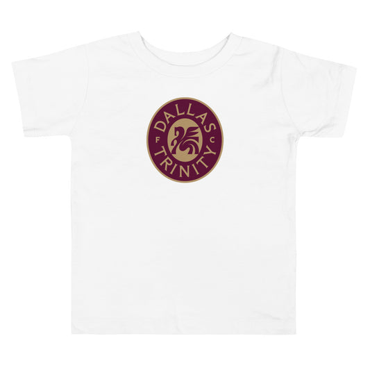 Dallas trinity fc crest toddler t-shirt - white