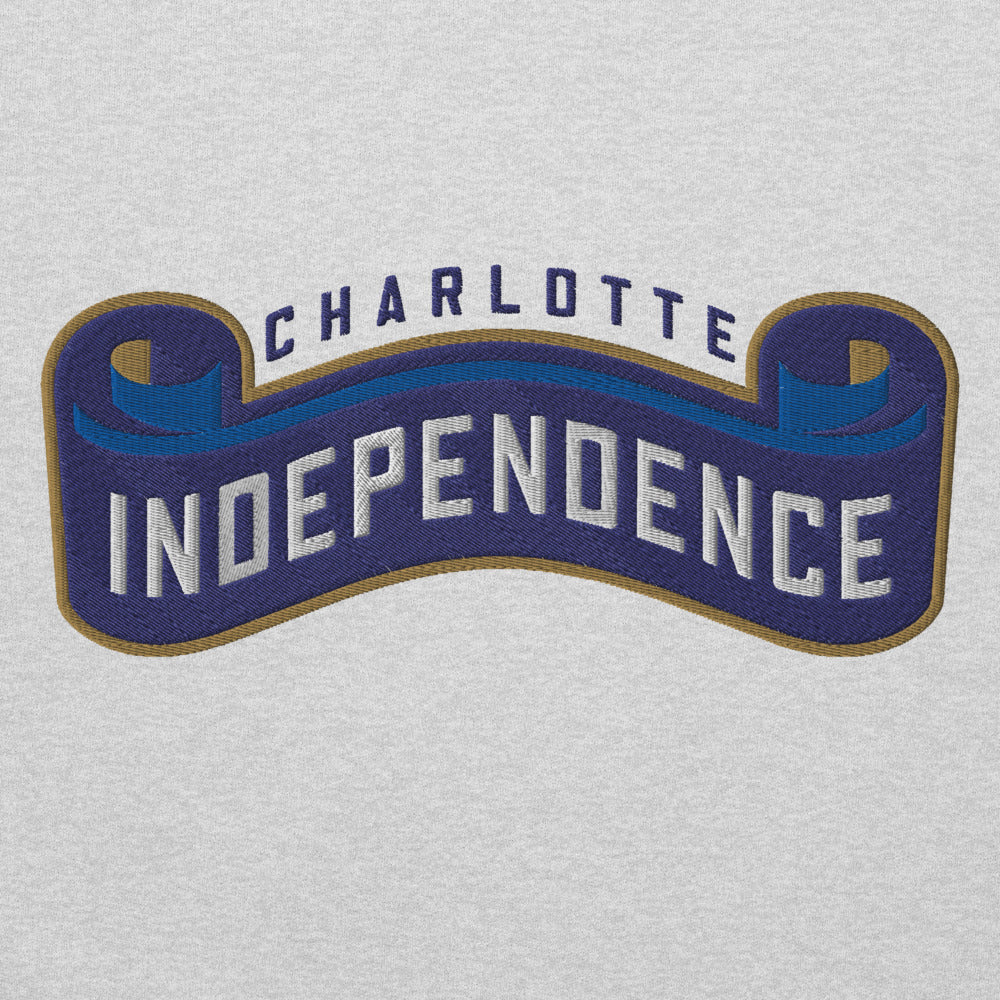 Charlotte Independence Embroidered Wordmark Hooded Sweatshirt