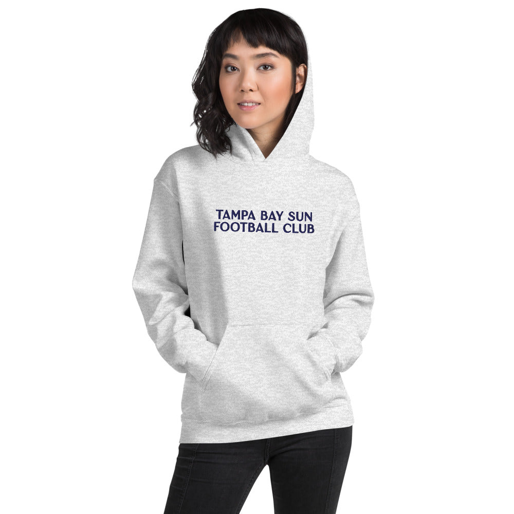 Tampa Bay Sun FC Embroidered Wordmark Adult Hoodie