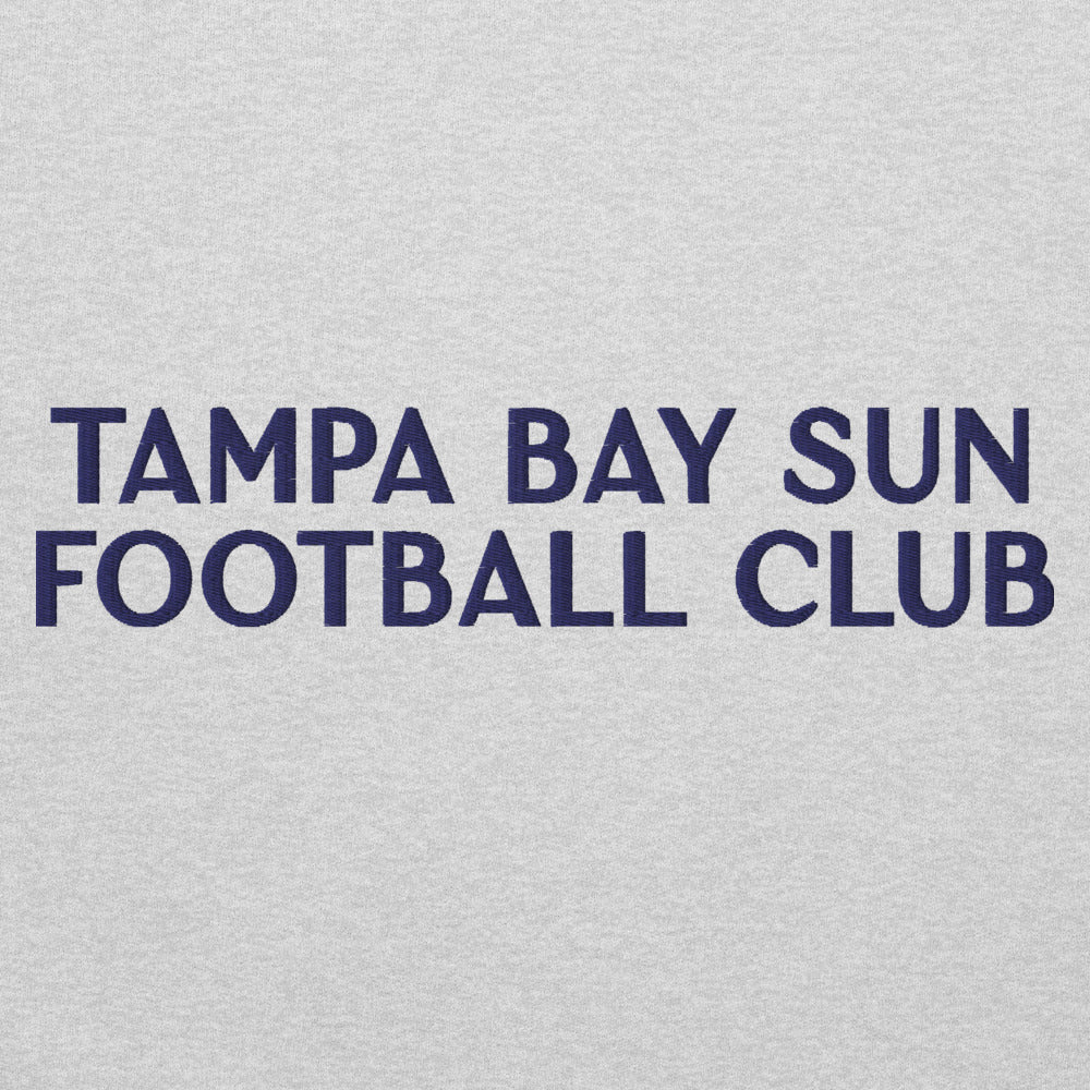 Tampa Bay Sun FC Embroidered Wordmark Adult Hoodie