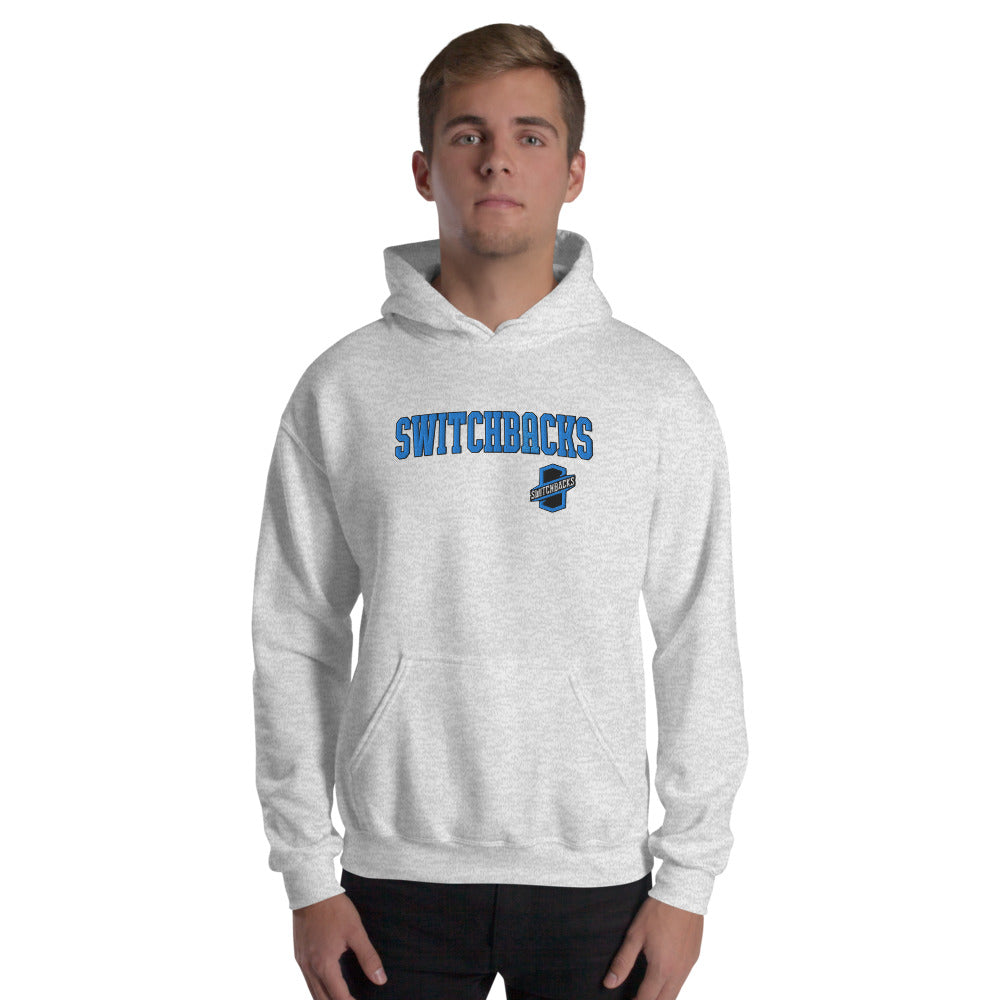Colorado Springs Switchbacks Embroidered Wordmark Adult Hoodie