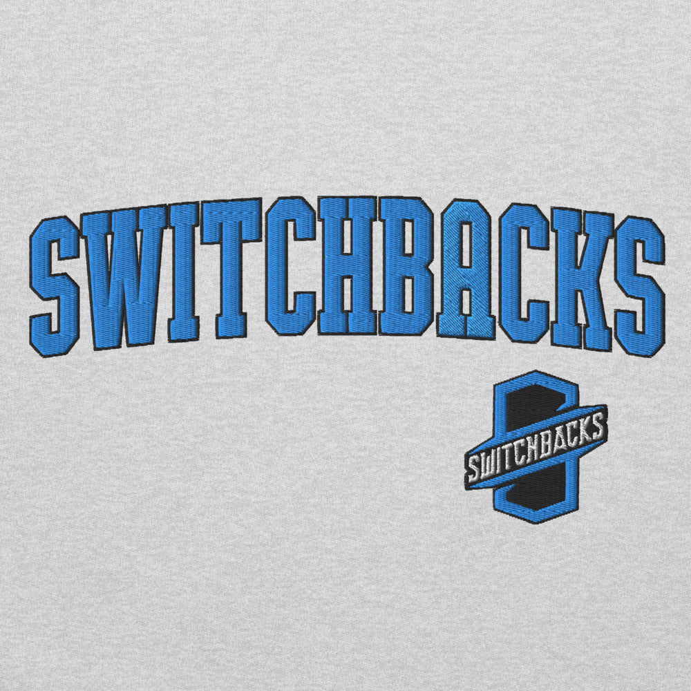 Colorado Springs Switchbacks Embroidered Wordmark Adult Hoodie