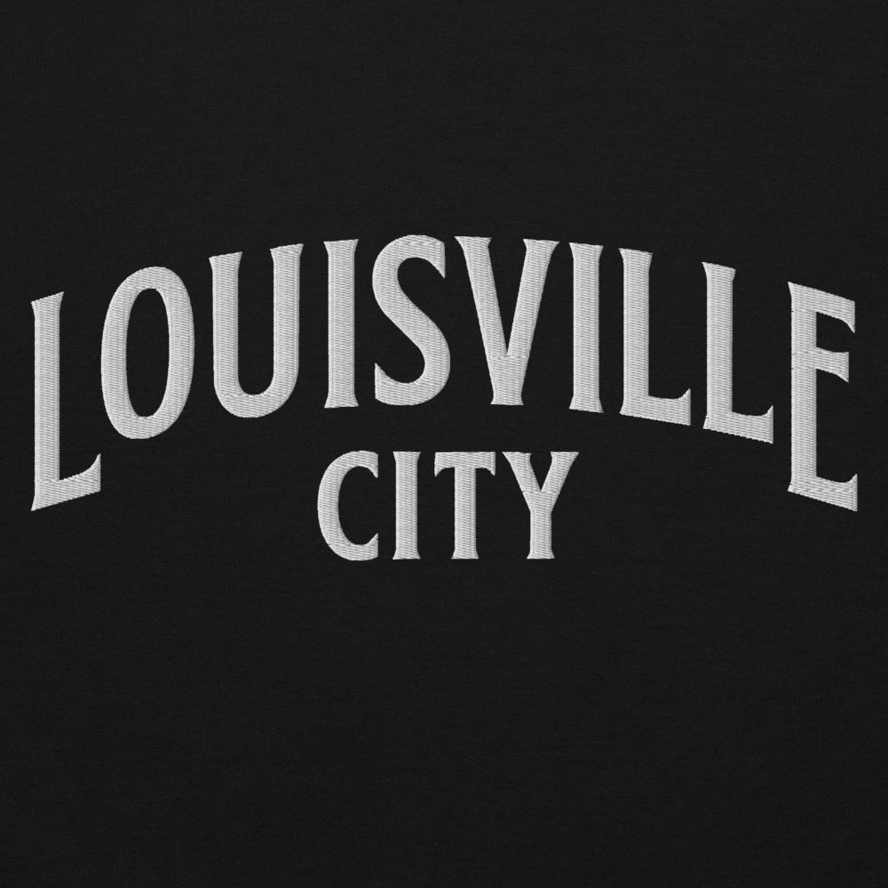Louisville City FC Embroidered Wordmark Adult Hoodie