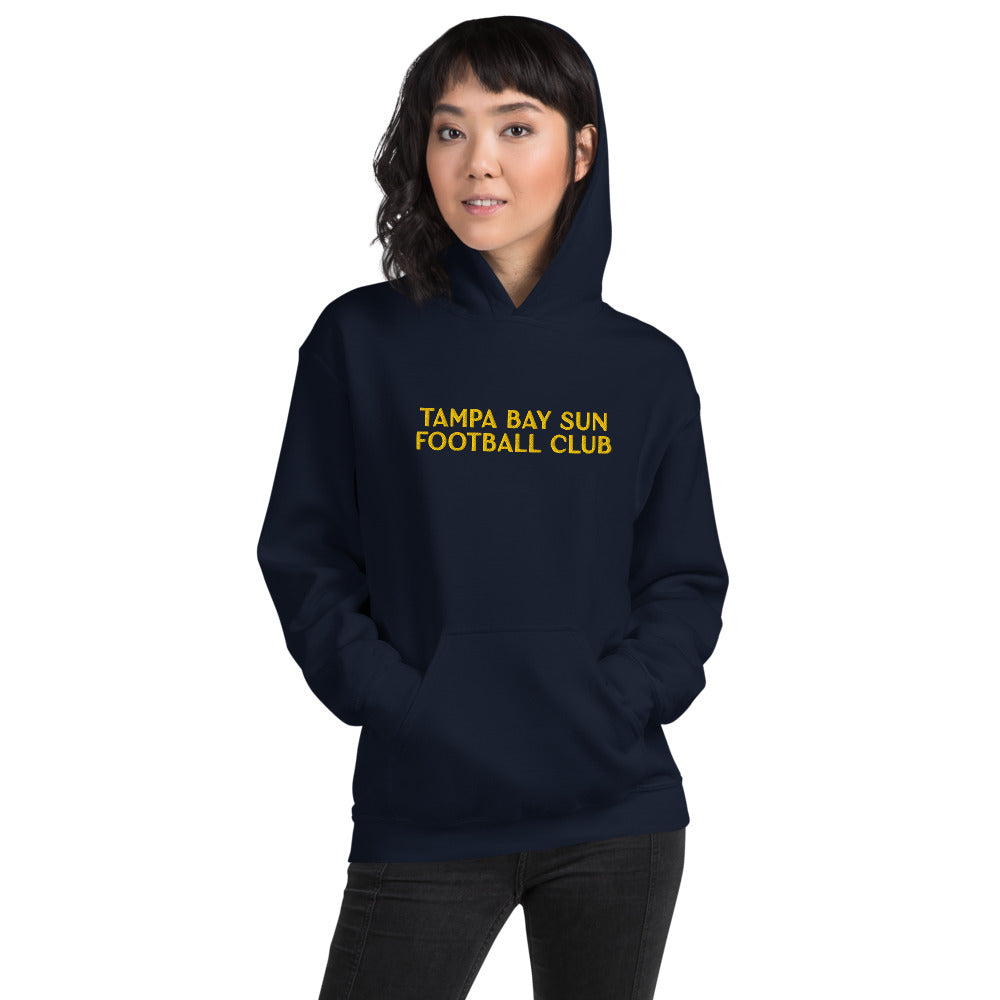 Tampa Bay Sun FC Embroidered Wordmark Adult Hoodie