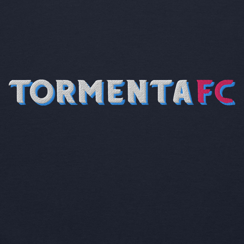South Georgia Tormenta FC Embroidered Wordmark Adult Hoodie