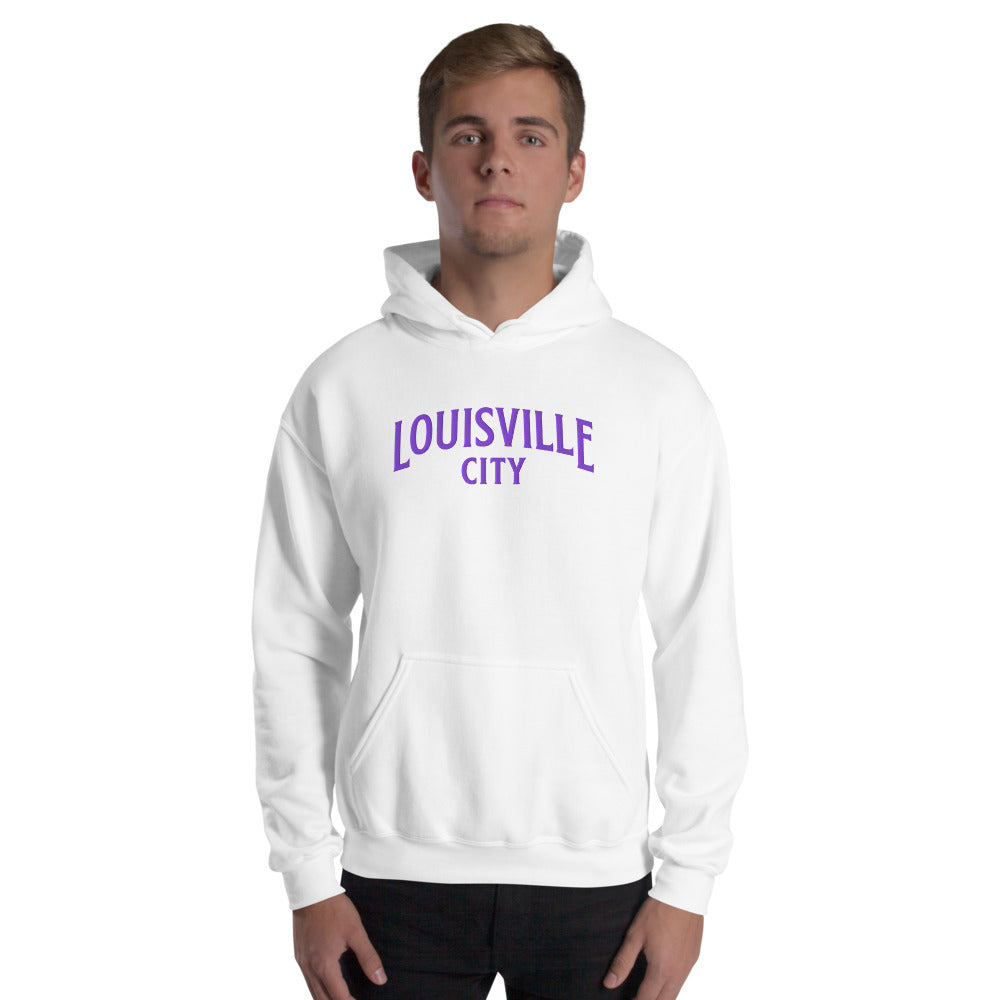 Louisville City FC Embroidered Wordmark Adult Hoodie