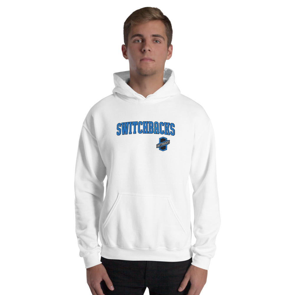 Colorado Springs Switchbacks Embroidered Wordmark Adult Hoodie
