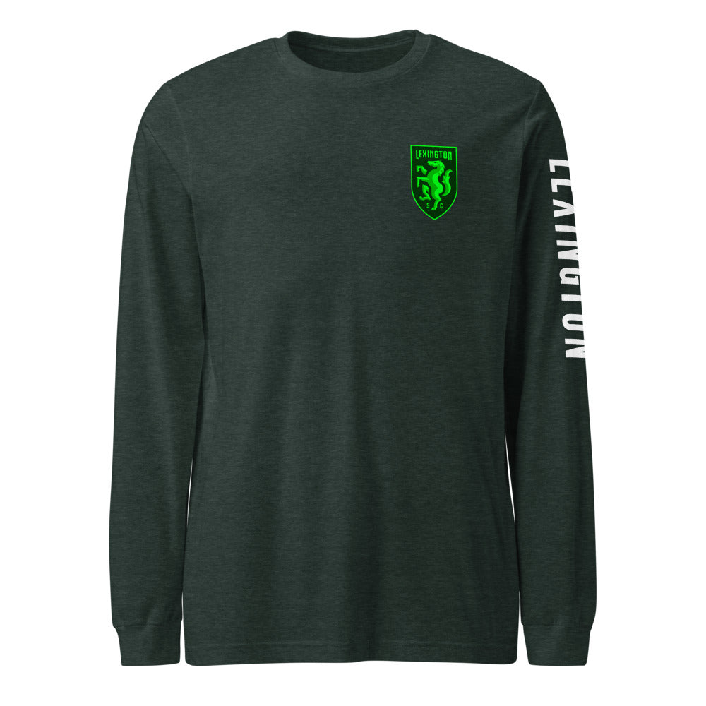 Lexington SC LC/Sleeve Crest 2-Hit Unisex Long Sleeve T-Shirt