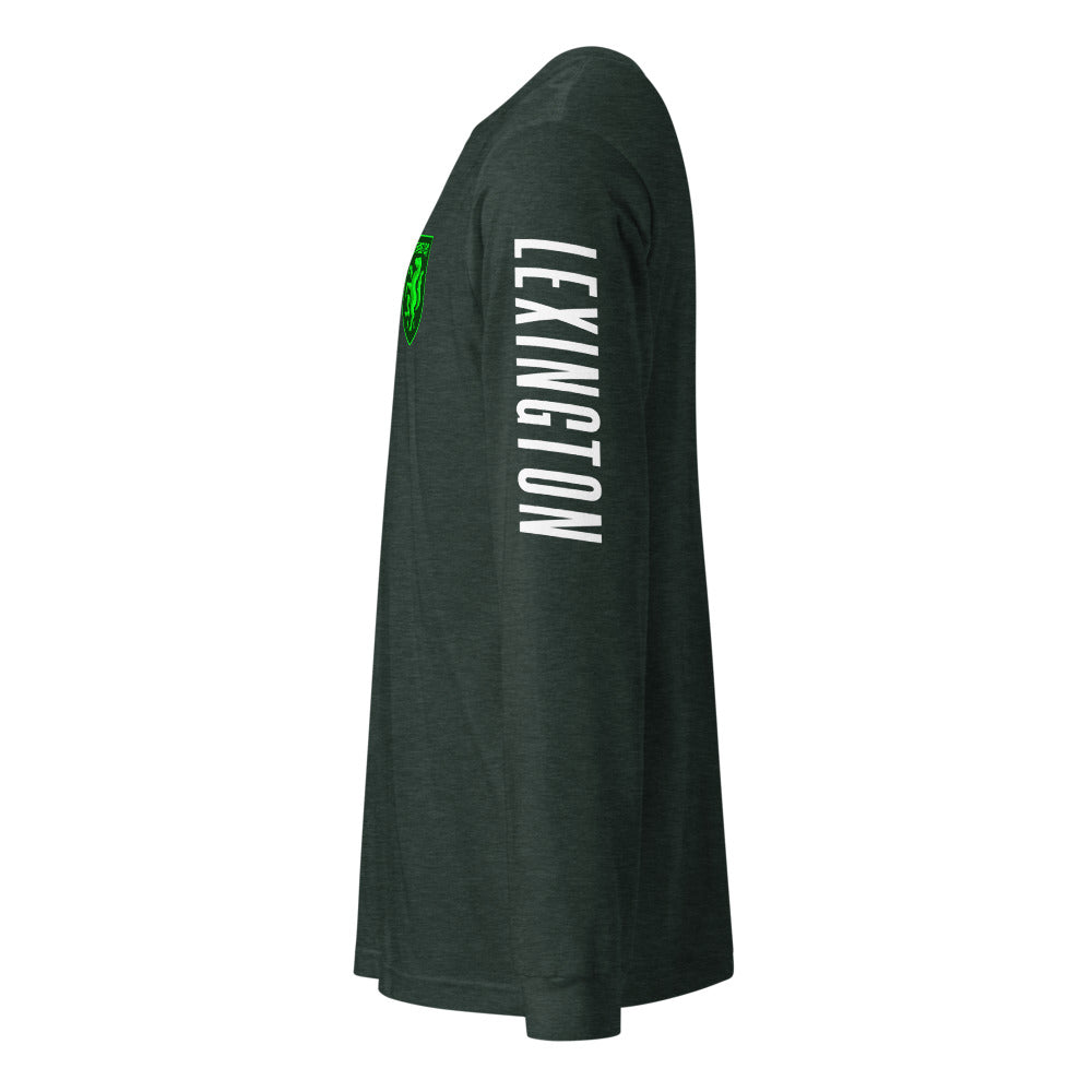 Lexington SC LC/Sleeve Crest 2-Hit Unisex Long Sleeve T-Shirt