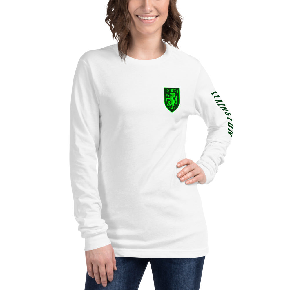 Lexington SC LC/Sleeve Crest 2-Hit Unisex Long Sleeve T-Shirt