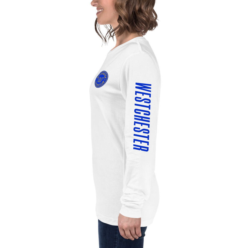 Westchester SC LC/Sleeve Crest 2-Hit Unisex Long Sleeve T-Shirt