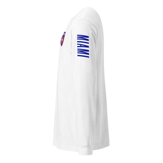 Miami FC LC/Sleeve Crest 2-Hit Unisex Long Sleeve T-Shirt