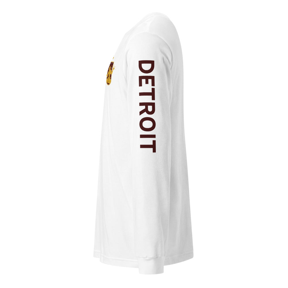 Detroit City FC LC/Sleeve Crest 2-Hit Unisex Long Sleeve T-Shirt