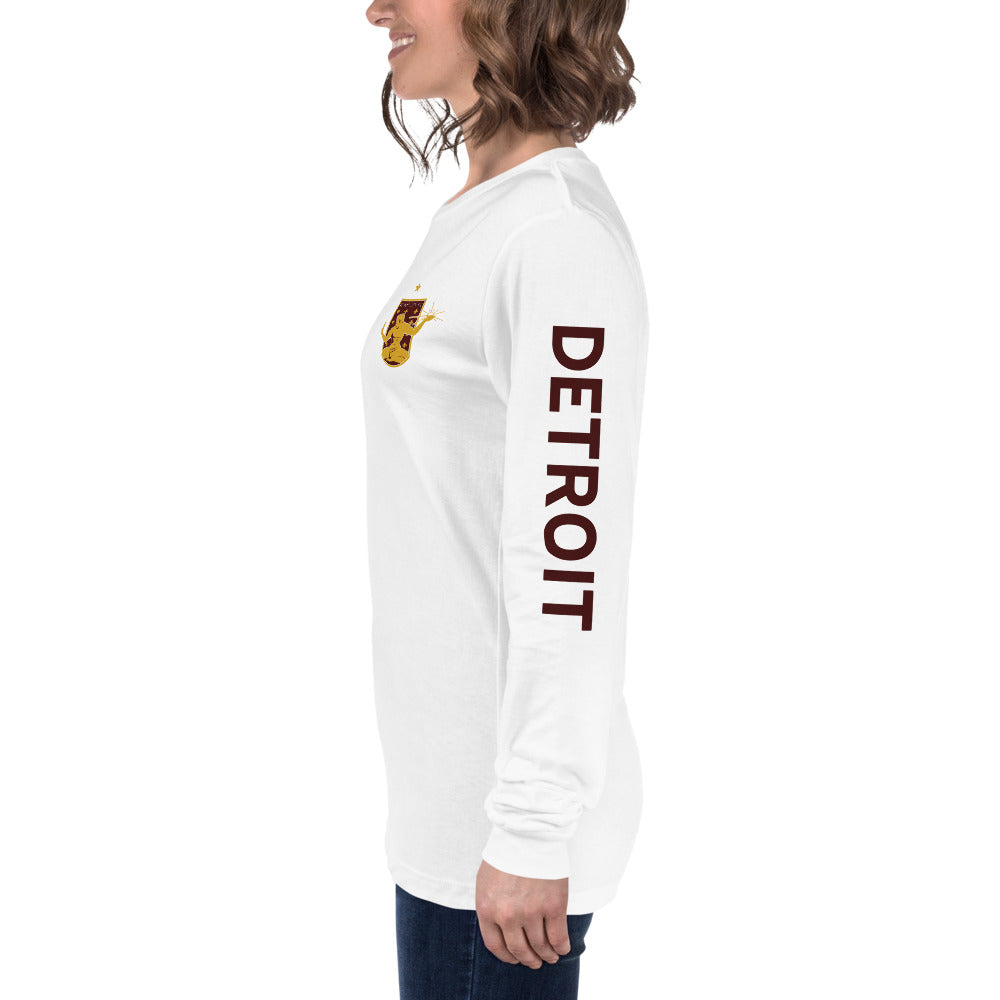 Detroit City FC LC/Sleeve Crest 2-Hit Unisex Long Sleeve T-Shirt