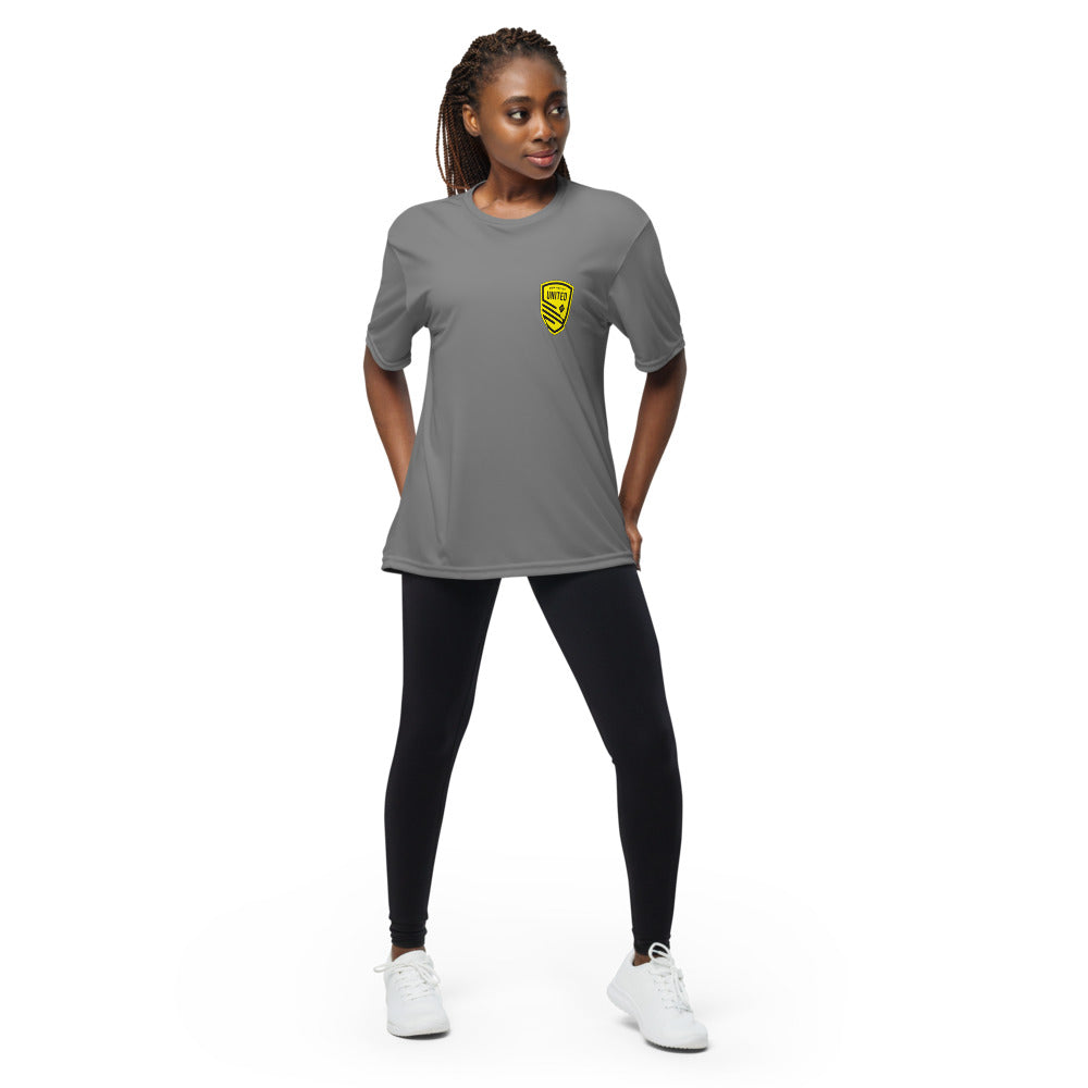 New Mexico United LC Crest Unisex Performance Crew Neck T-shirt