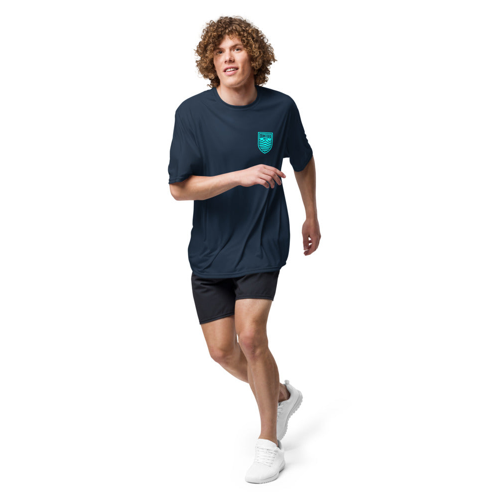 Monterey Bay FC LC Crest Unisex Performance Crew Neck T-Shirt