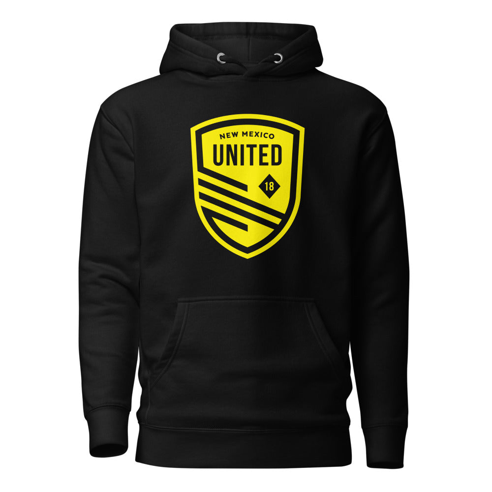 New Mexico United Crest Cotton Heritage Premium Hoodie Black
