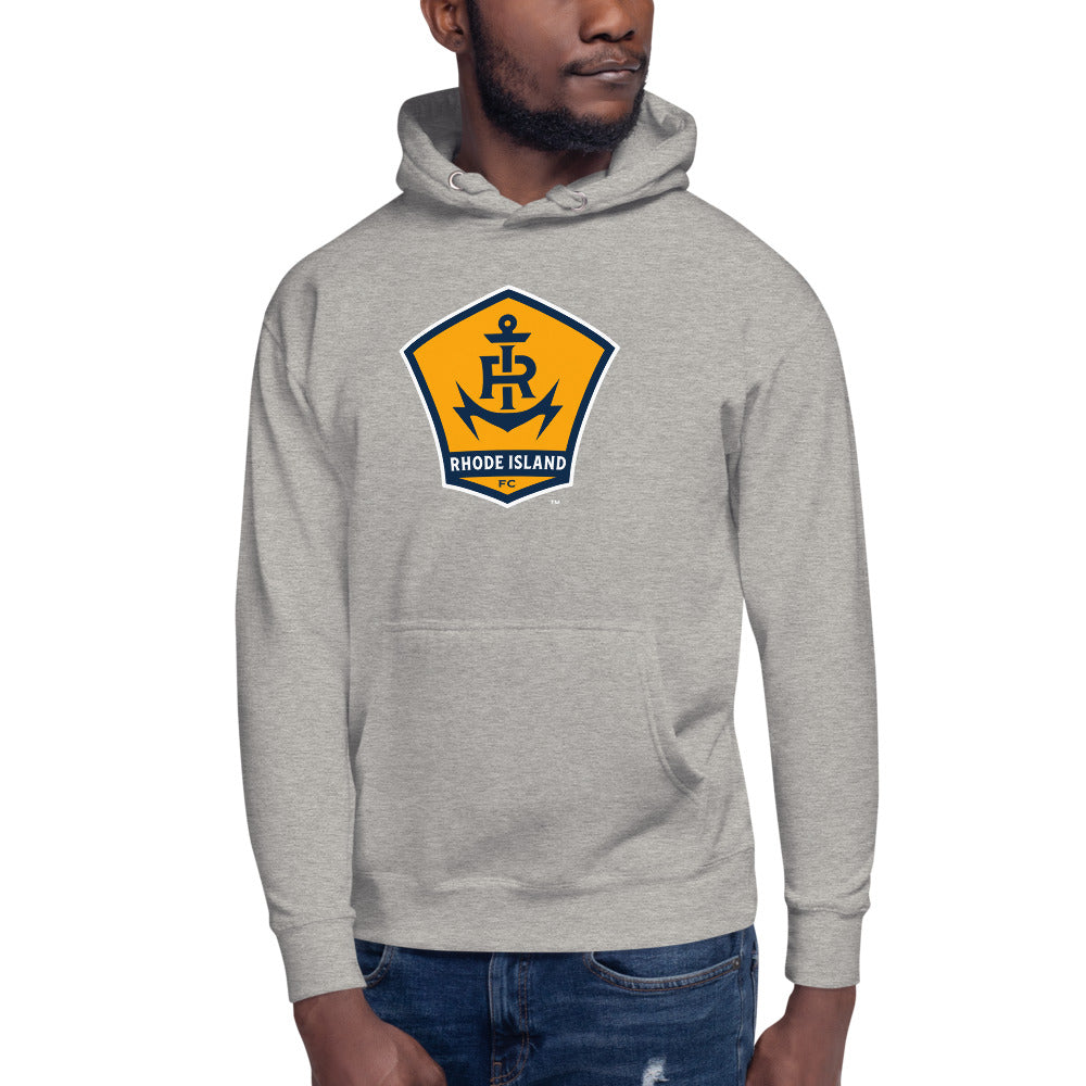 Rhode Island FC Crest Cotton Heritage Premium Hoodie