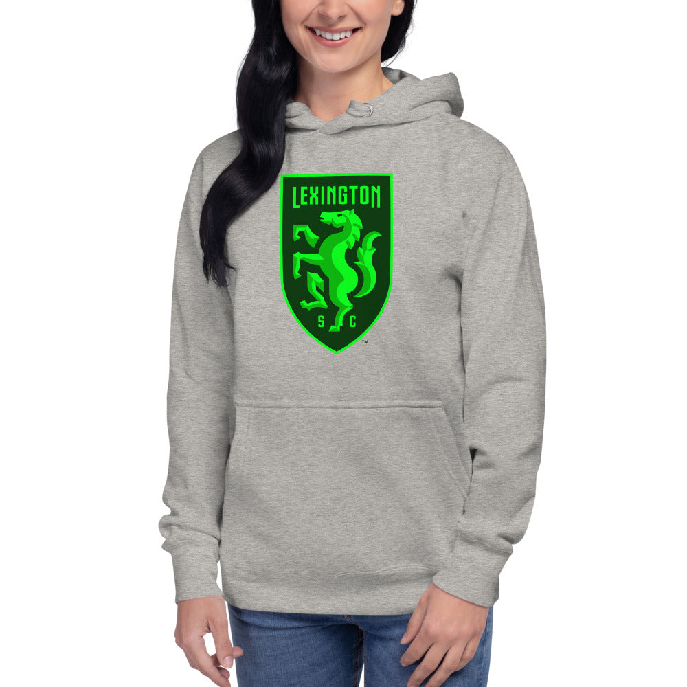 Lexington SC Crest Cotton Heritage Premium Hoodie