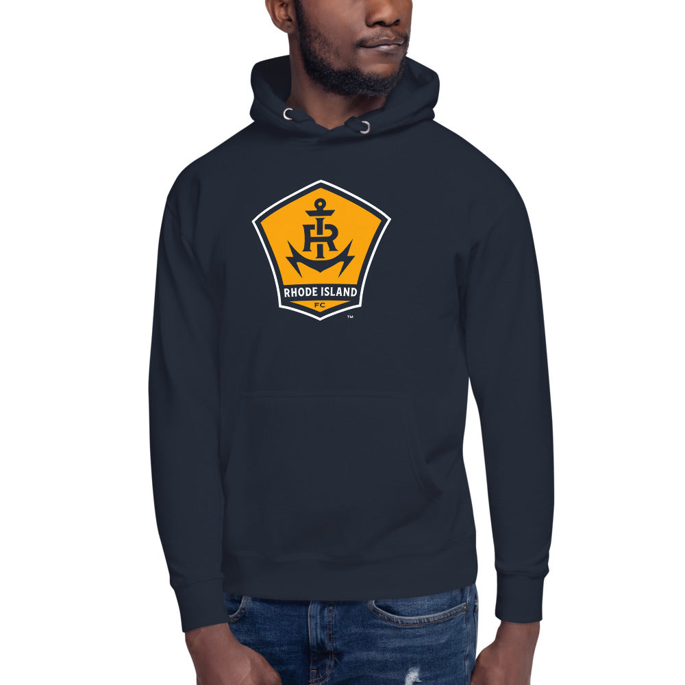 Rhode Island FC Crest Cotton Heritage Premium Hoodie
