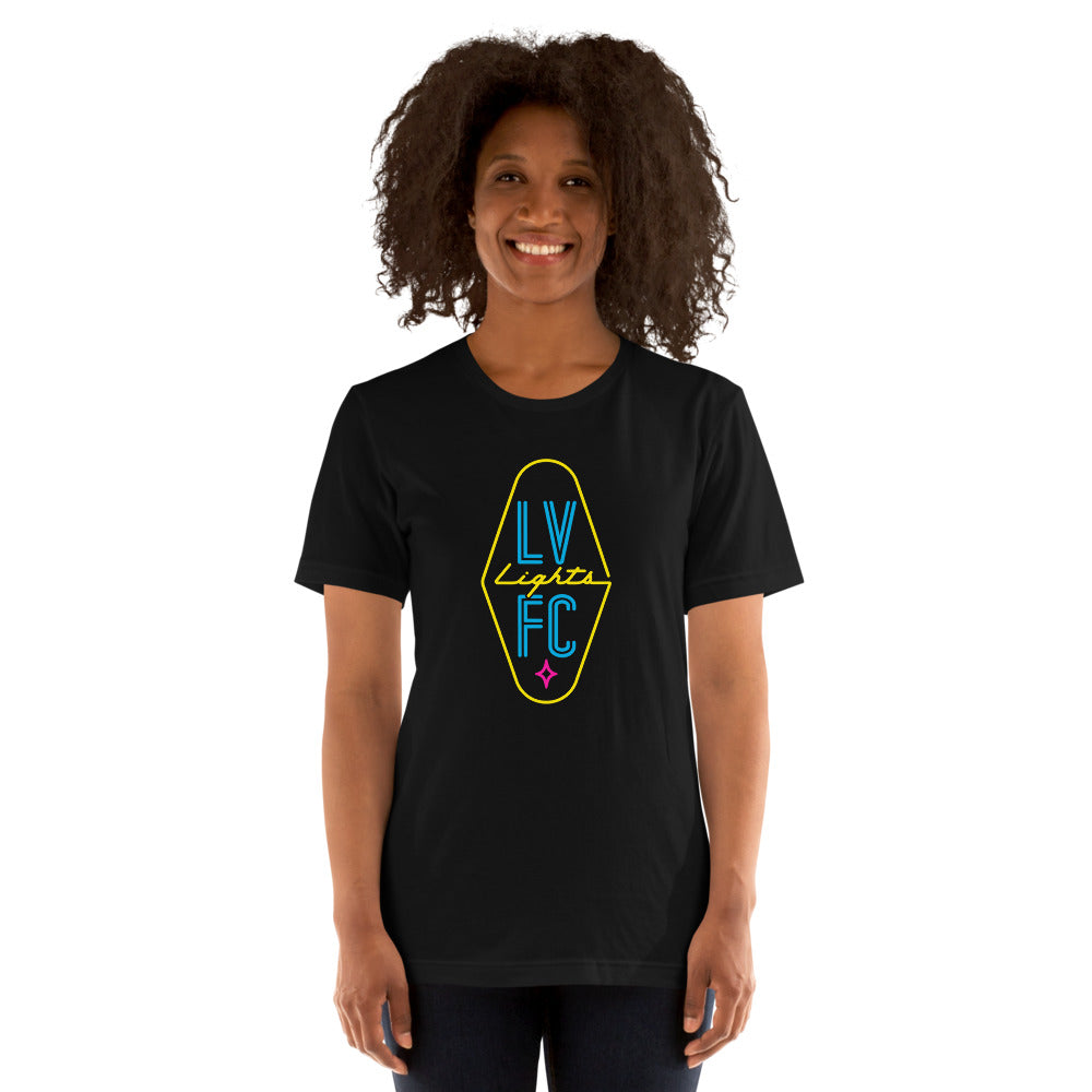 Las Vegas Lights FC Crest Adult T-Shirt