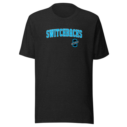 Colorado Springs Switchbacks Wordmark Adult T-Shirt