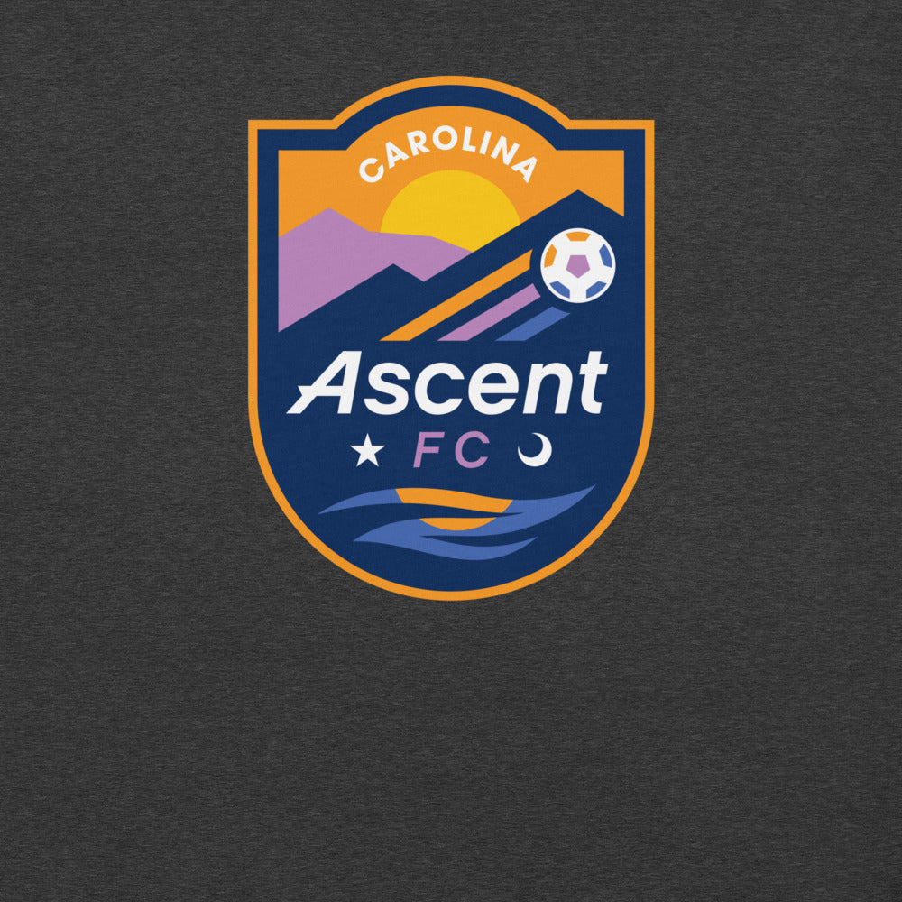 Carolina Ascent FC Crest Adult T-Shirt