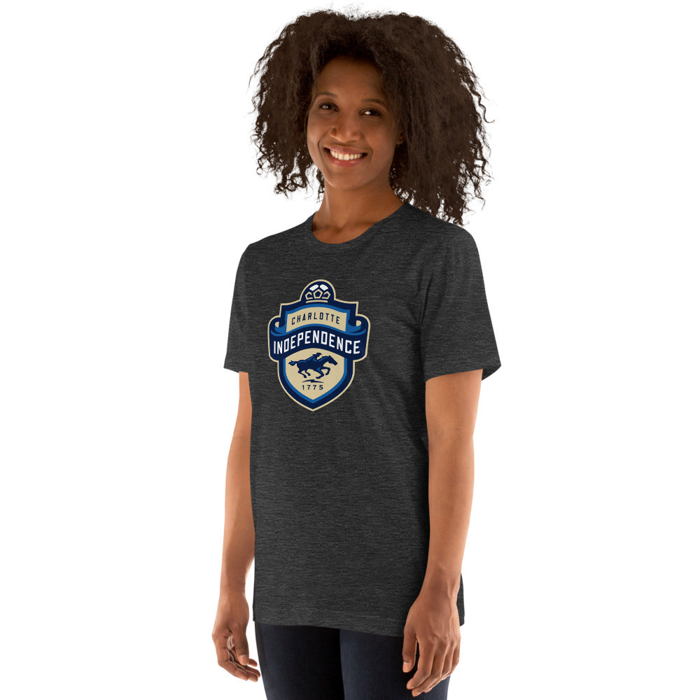 Charlotte Independence Crest Adult T-Shirt