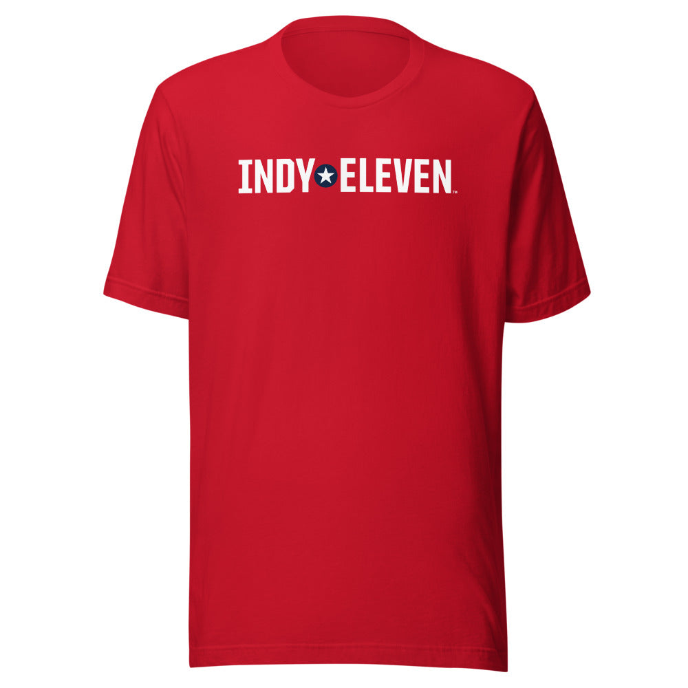 Indy Eleven Wordmark Adult T-Shirt