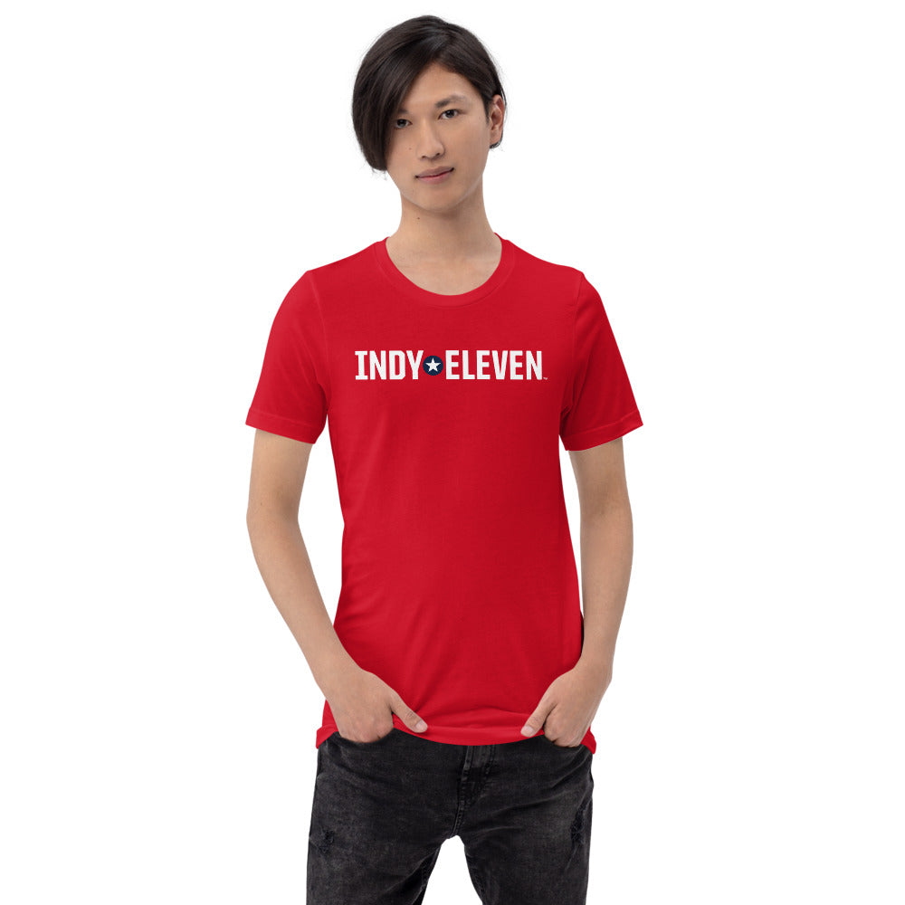 Indy Eleven Wordmark Adult T-Shirt