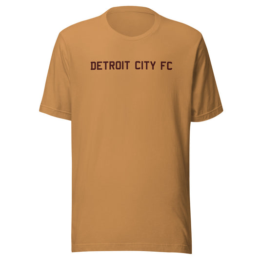 Detroit City FC Wordmark Adult T-Shirt