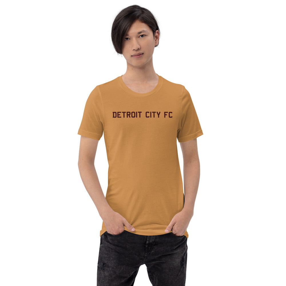 Detroit City FC Wordmark Adult T-Shirt