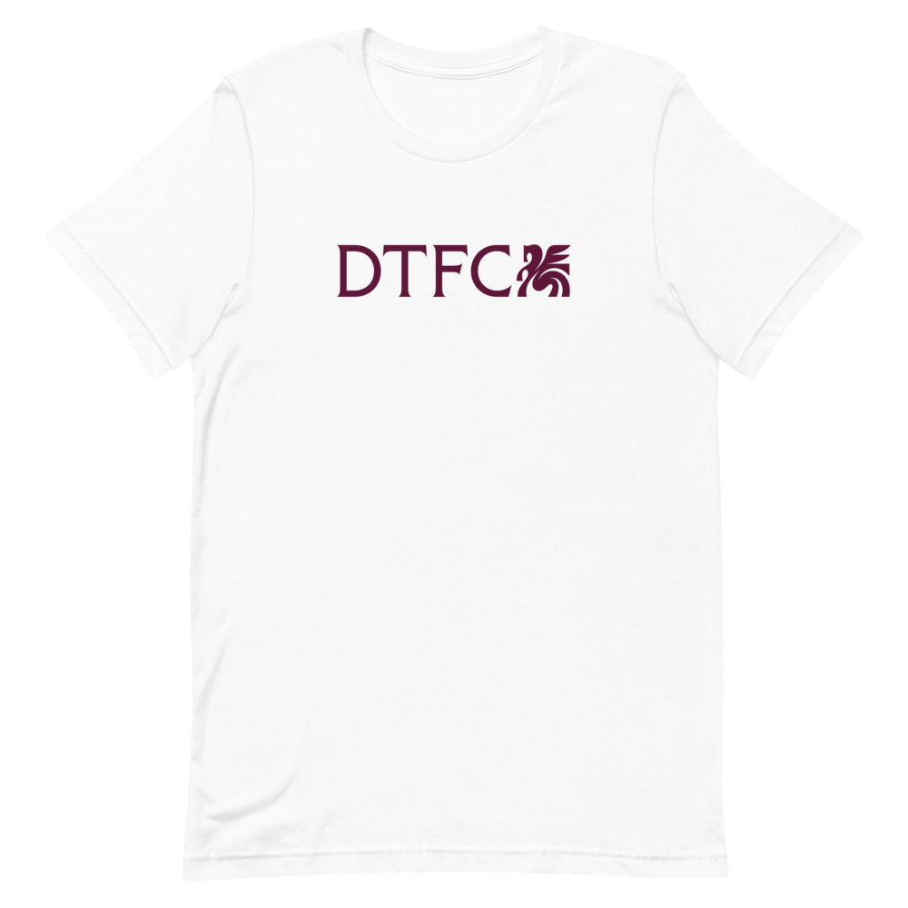 Dallas Trinity FC Wordmark Adult T-Shirt White