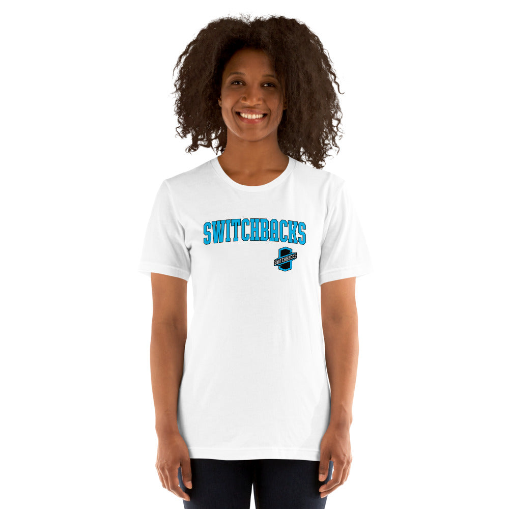 Colorado Springs Switchbacks Wordmark Adult T-Shirt