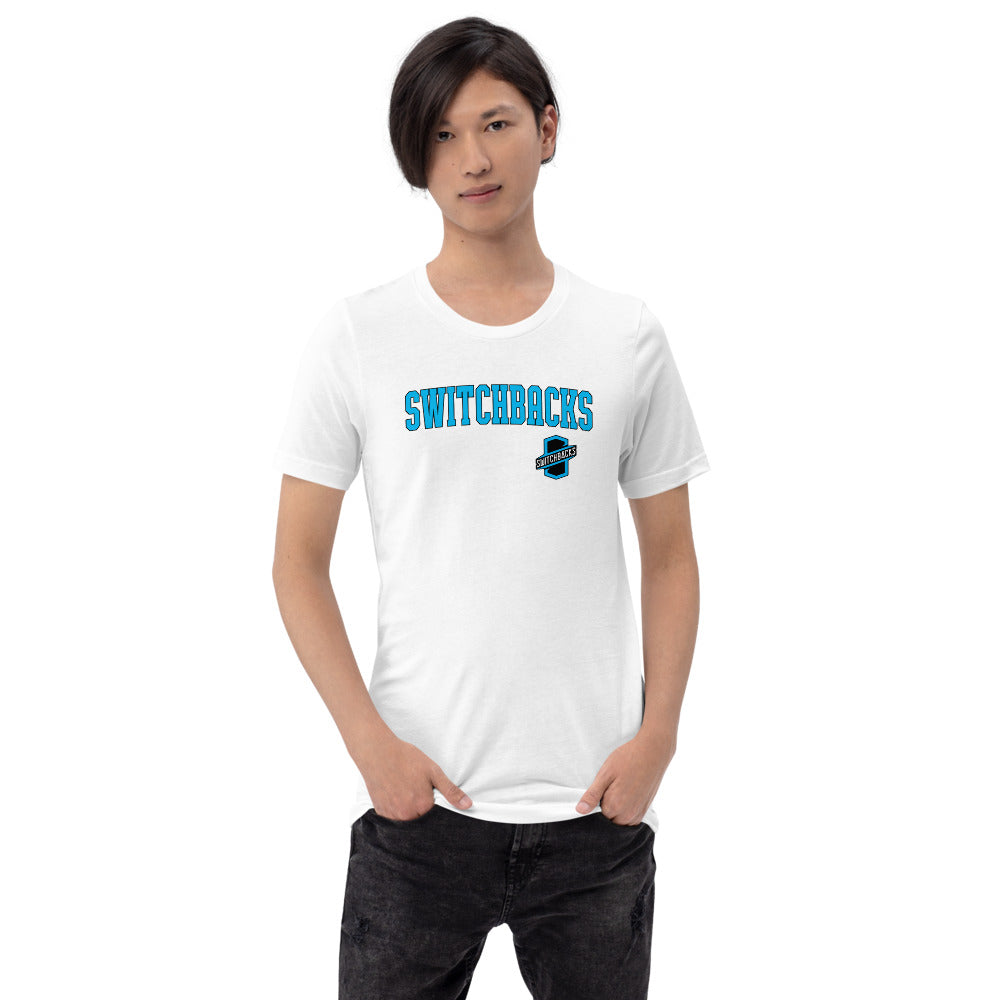 Colorado Springs Switchbacks Wordmark Adult T-Shirt