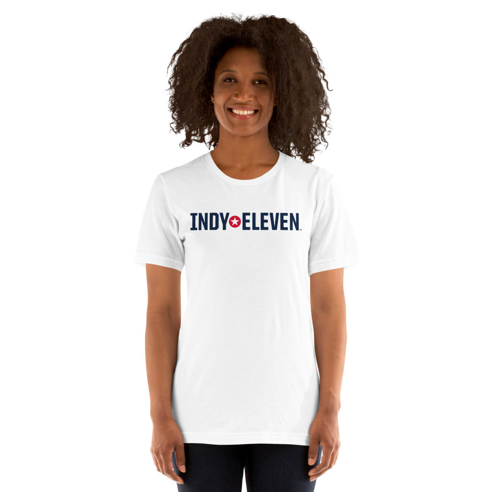 Indy Eleven Wordmark Adult T-Shirt